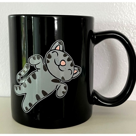 Big Bang Theory Coffee Mug Tea Cup Schrodinger Cat Double Sided Warner Brothers - Picture 1 of 9